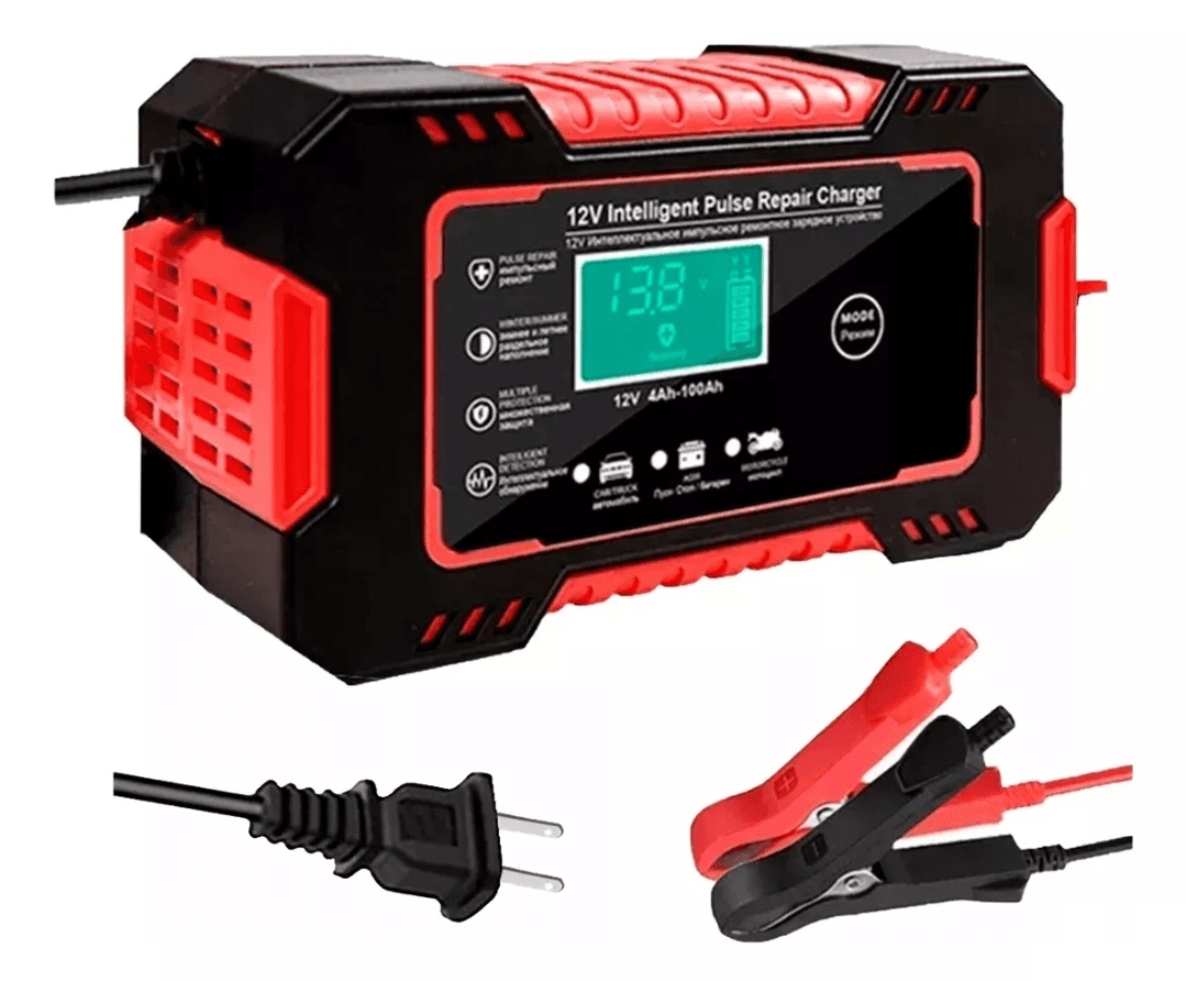 Cargador Inteligente 12V para Baterías Auto