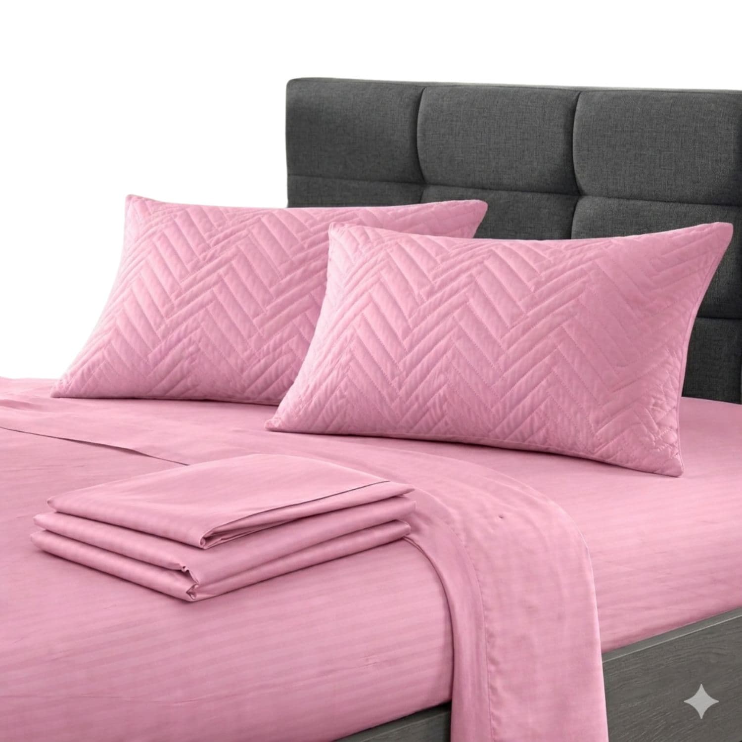 Combo Cama Completa: Sábanas Polialgodón 50/50 y Almohadas