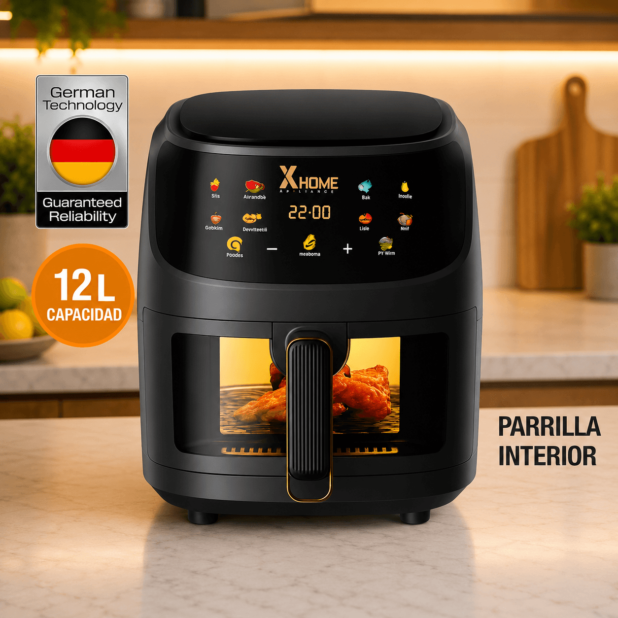 Freidora Aire 12L Cocina Saludable XHome