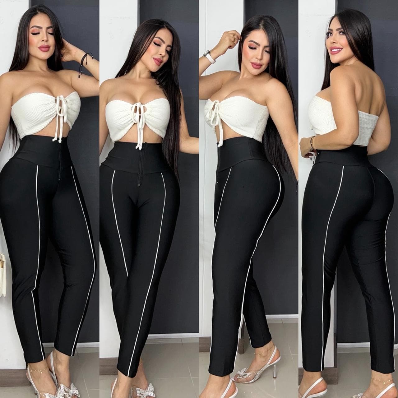 Leggins Moldeador Suplex con Control Abdomen y Línea Lateral