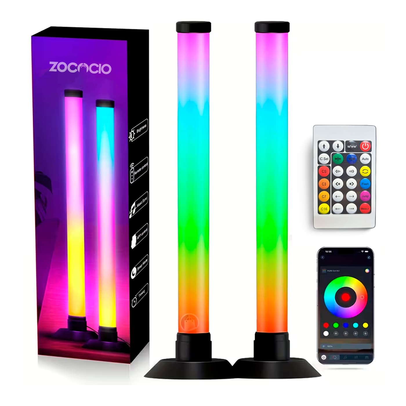 Barras LED Inteligentes RGB de Ambiente