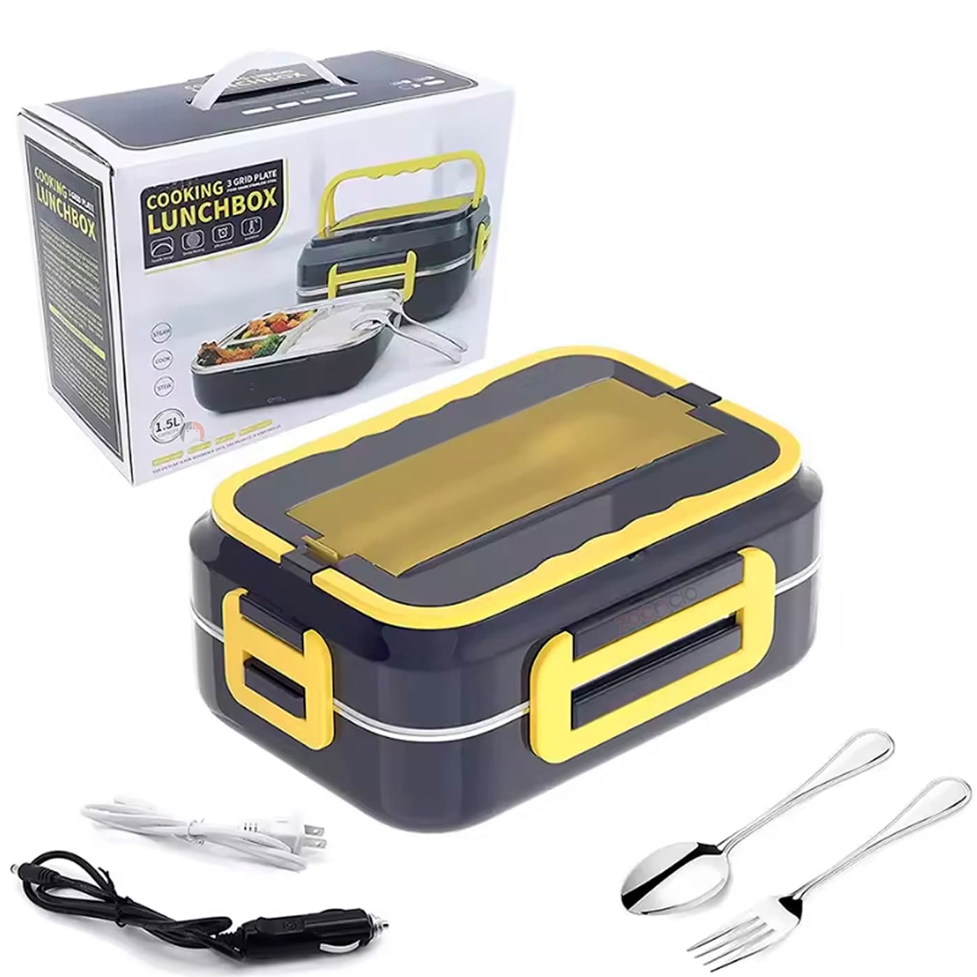 Lonchera Eléctrica Portátil: Comida Caliente Siempre