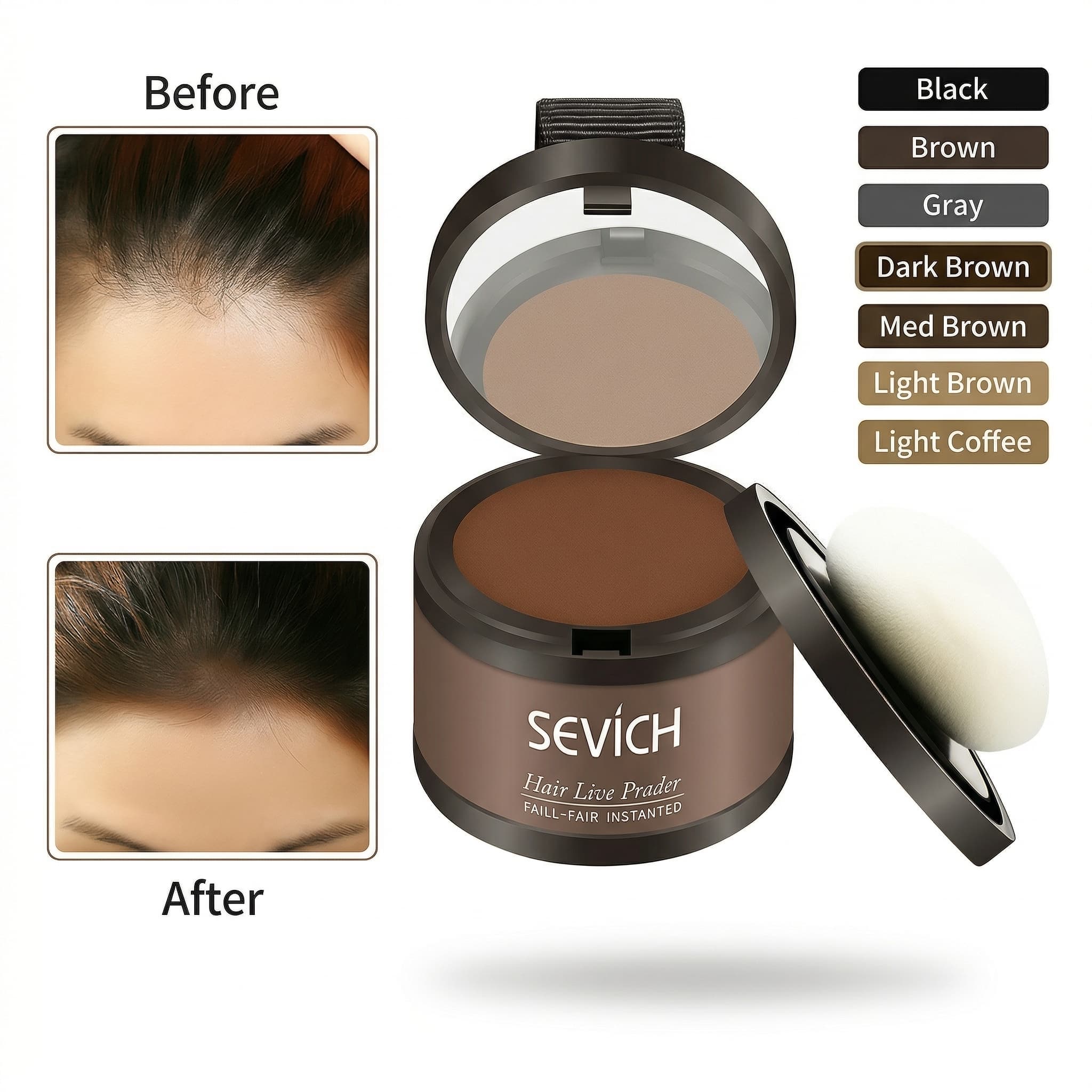 Corrector Capilar Profesional con Espejo