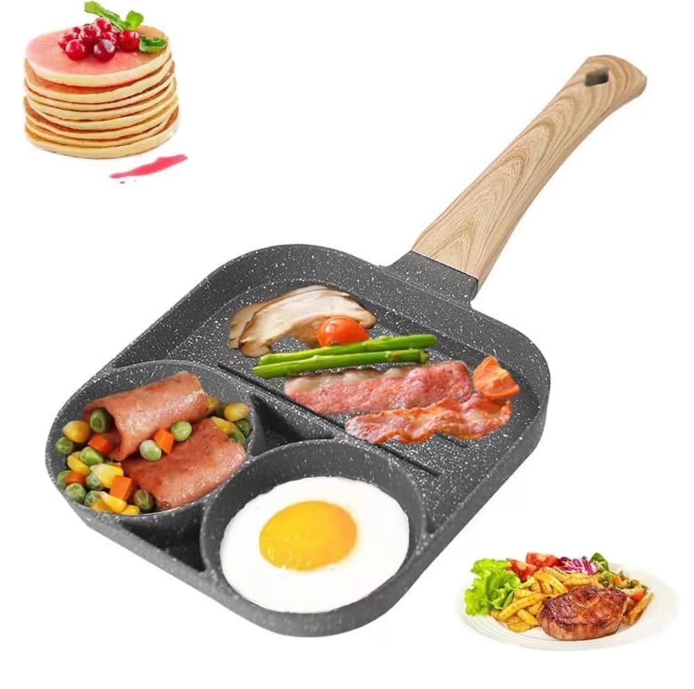 Sartén Antiadherente 3 Divisiones Desayuno Perfecto