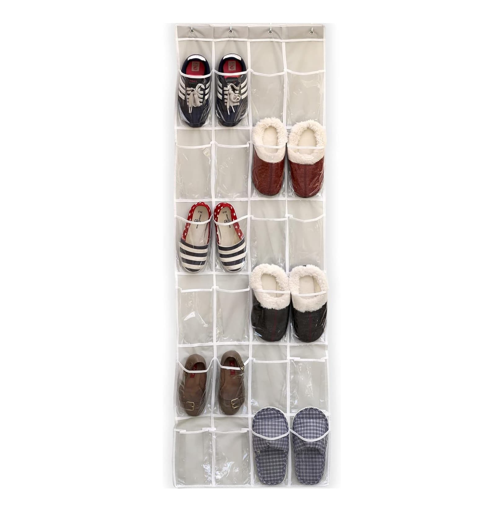 Organizador de Zapatos Colgante Premium 24 Bolsillos