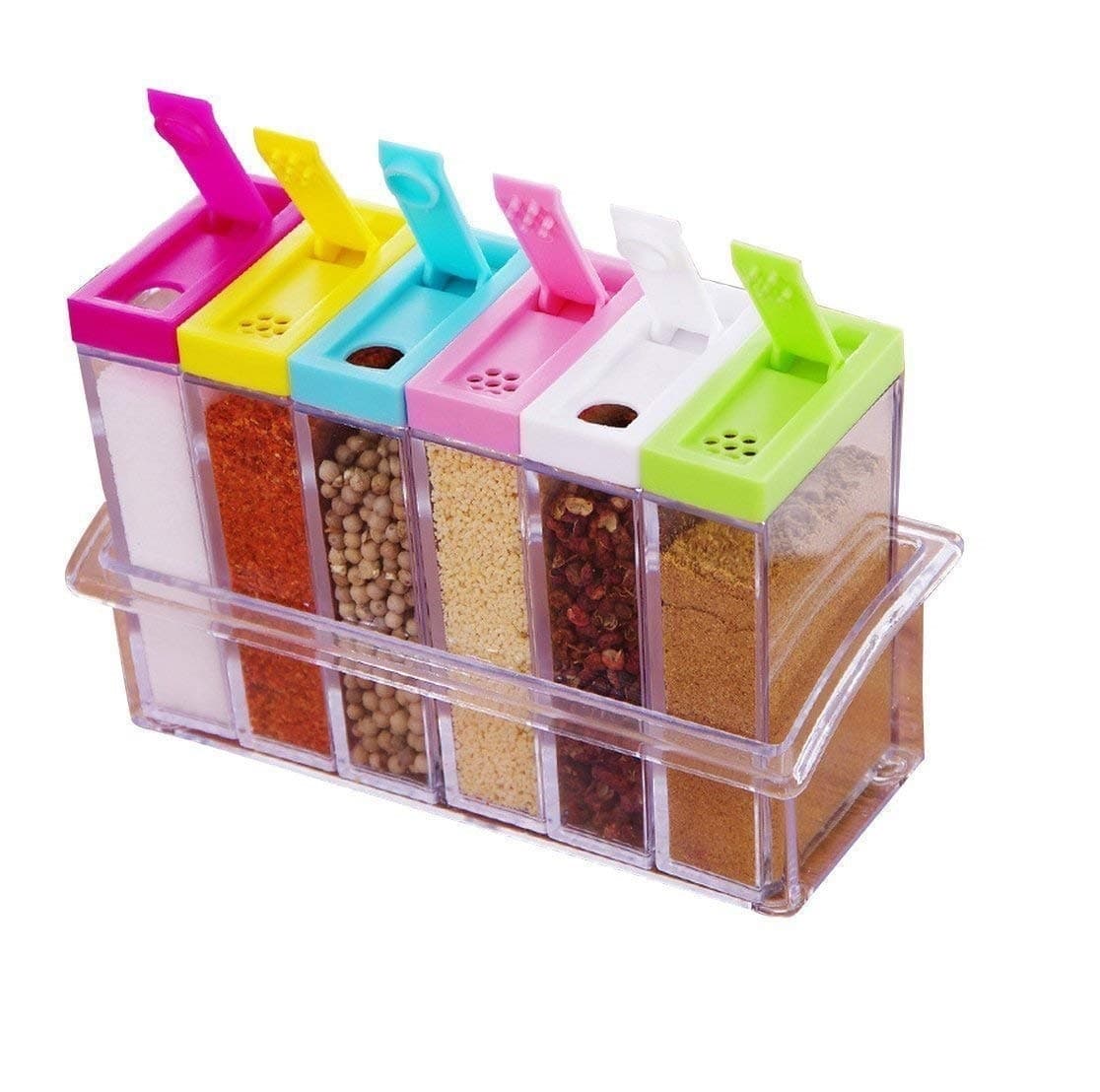 Set Premium 6 Frascos Organizadores Cocina