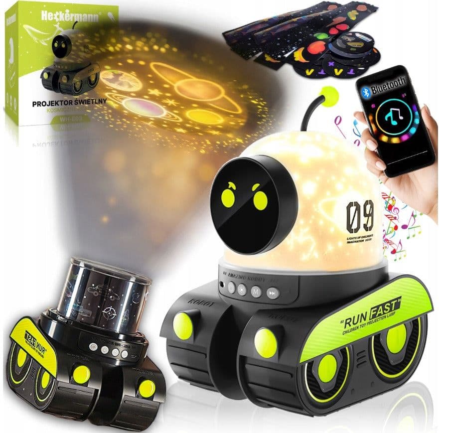 Proyector Infantil NightBot 360° Educativo