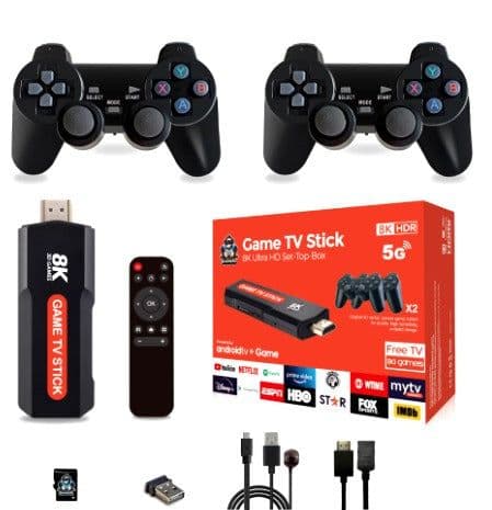 Consola Retro Stick X8 - 10.000 Juegos y TV Box