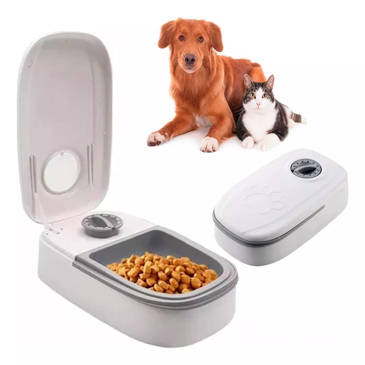 Comedero Automático con Temporizador de 48h para Mascotas