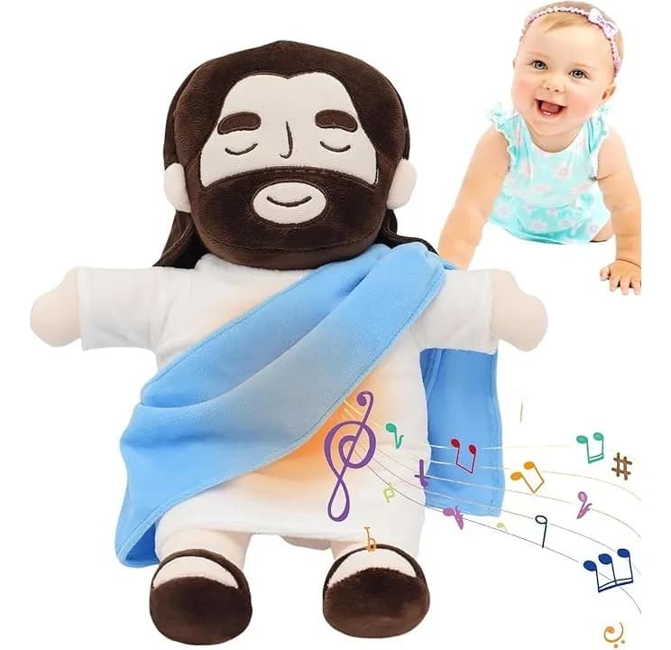 Peluche Jesús Respiración Calma y Consuelo