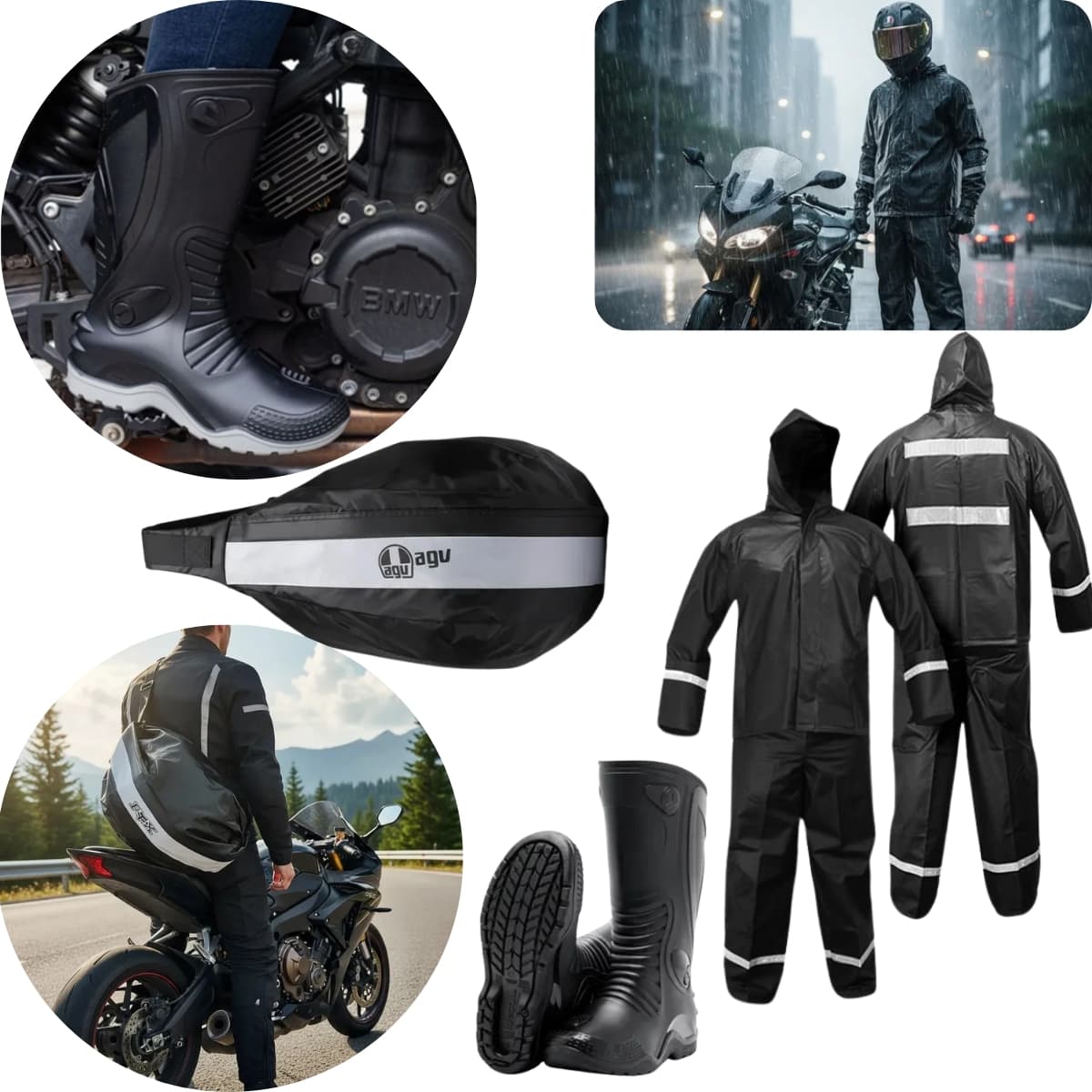 Kit Completo Impermeable Moto: Confianza Total