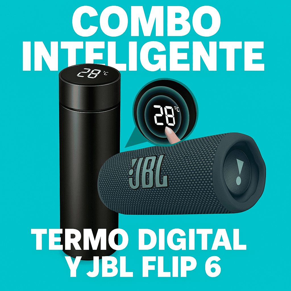 Combo Inteligente: Hidratación con Sonido Impecable