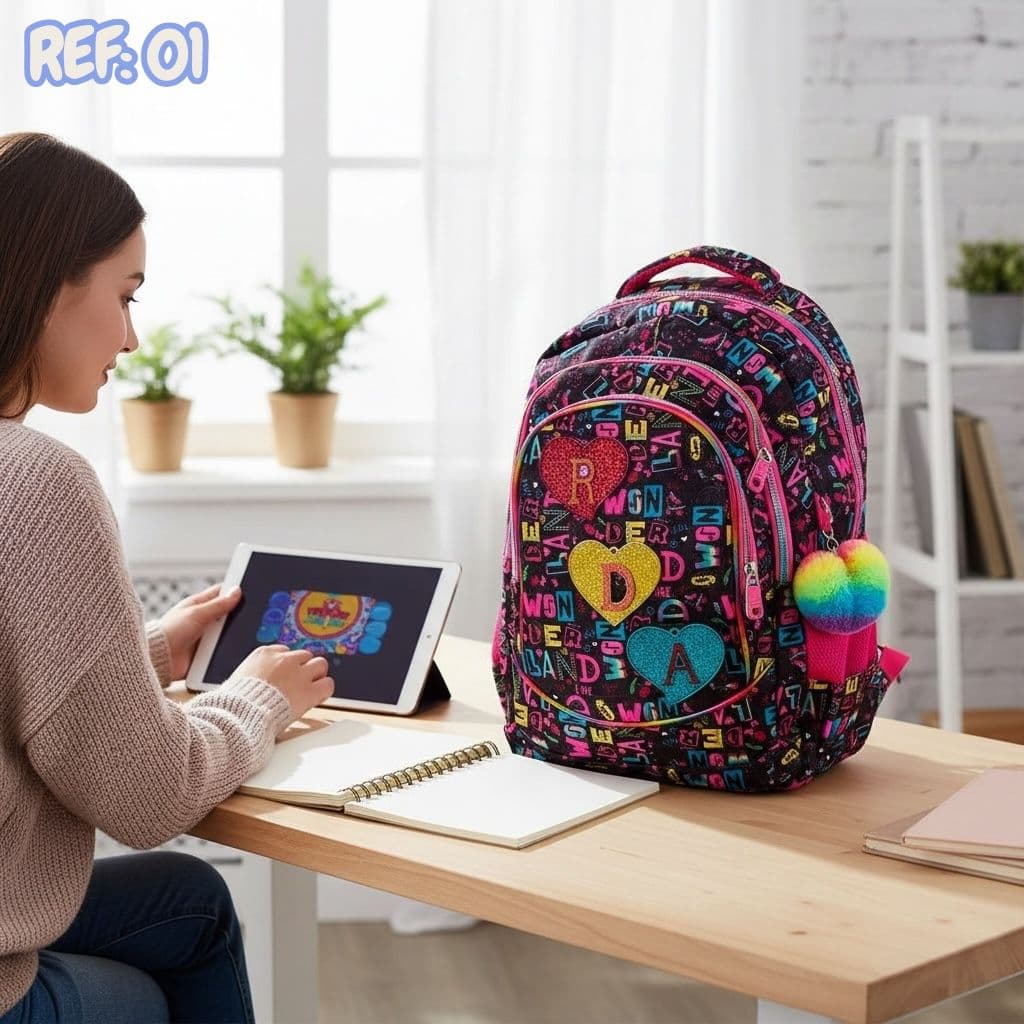 Morral Resistente RDA: Estilo y Organización