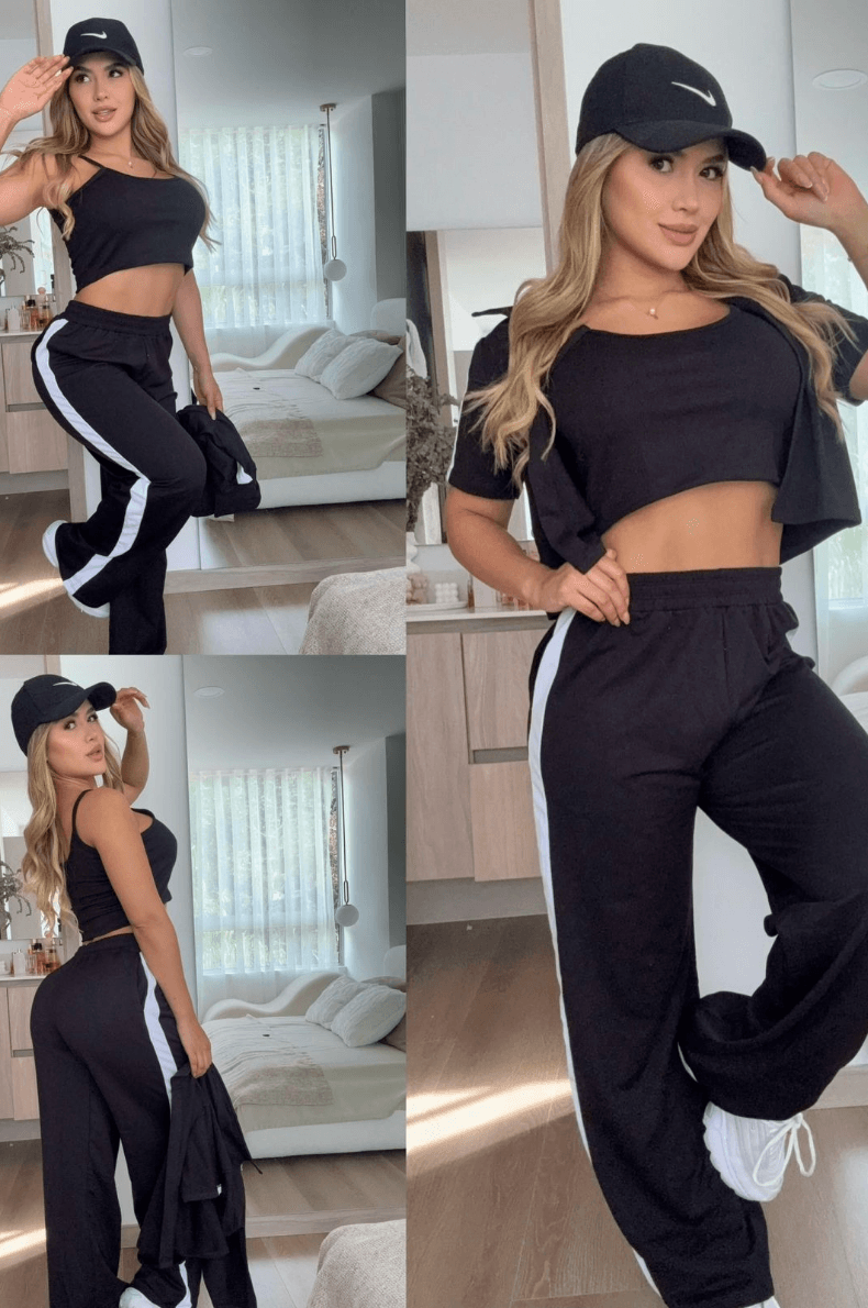 Conjunto Deportivo Urbano Esmeralda de 3 Piezas