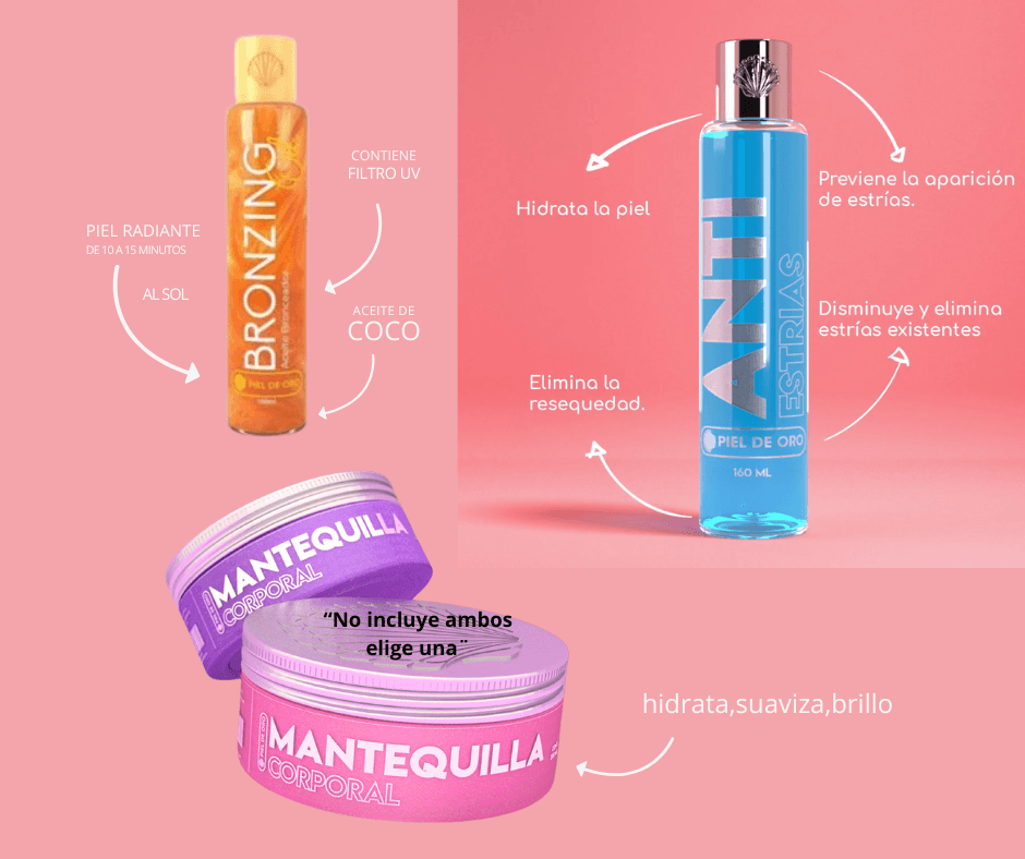Combo Piel Dorada y Radiante - Cuerpo de Verano