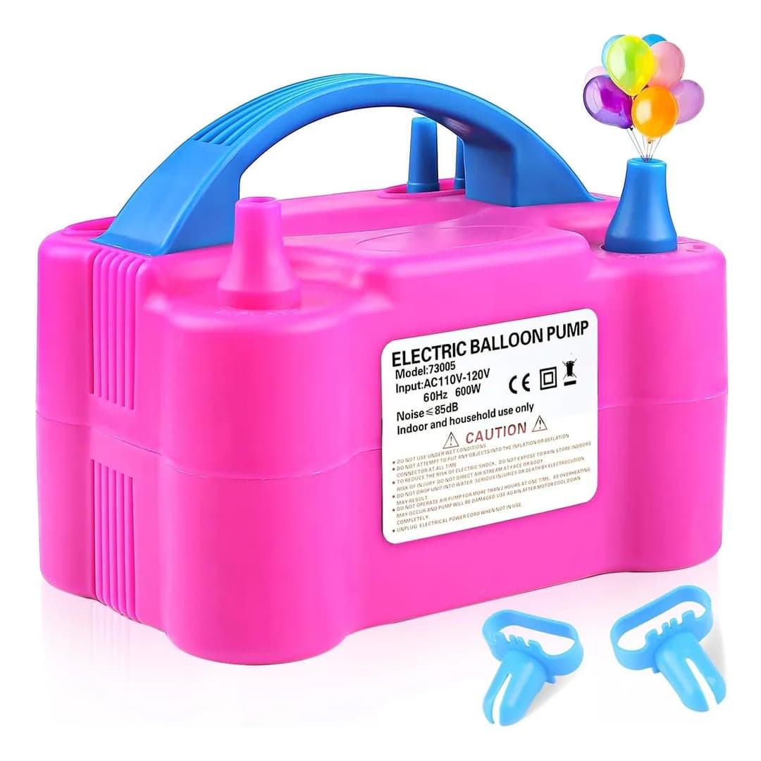 Inflador Eléctrico Doble Profesional BalloonPro™