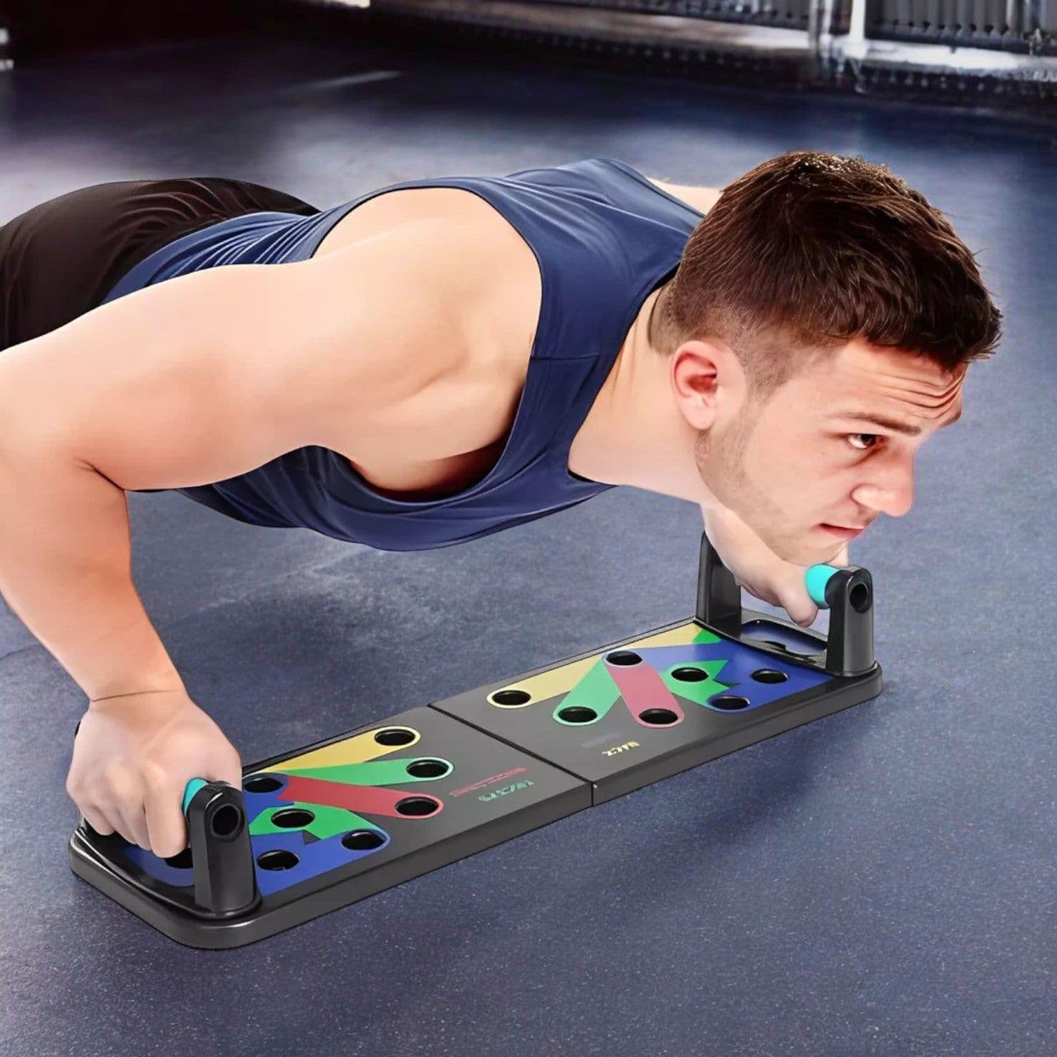 Tabla Plegable para Flexiones Musculares Precisas