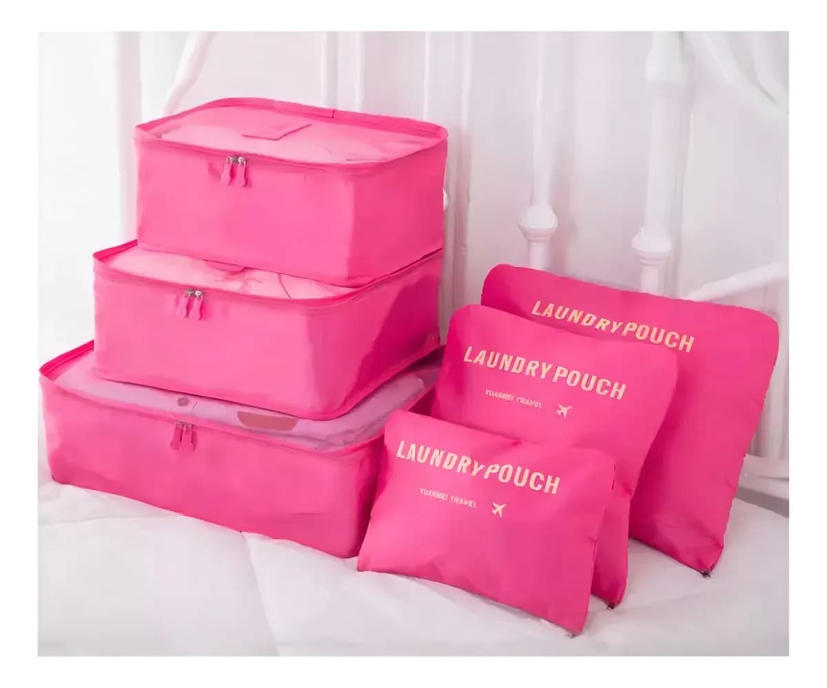 Organizador de Viaje Premium, 6 Piezas