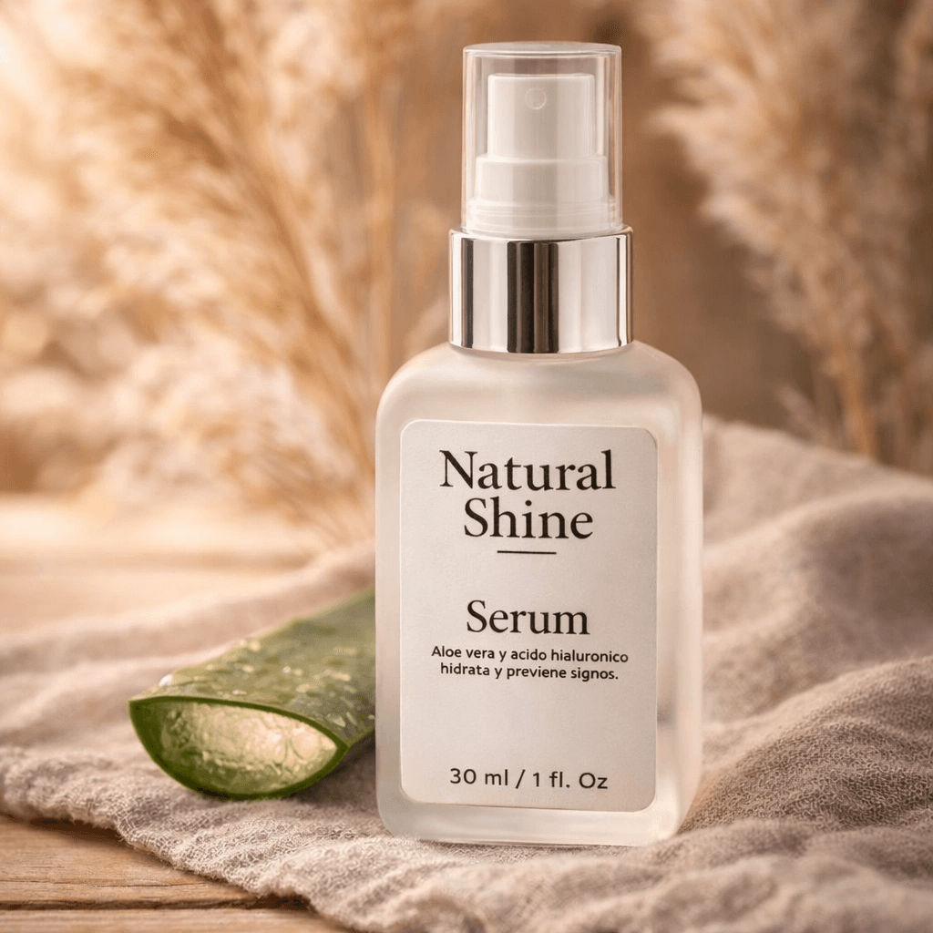 Serum Facial Natural Shine - Hidratación Profunda