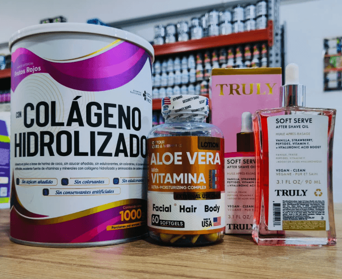 Kit Completo Piel Radiante: Colágeno + Aloe + Truly
