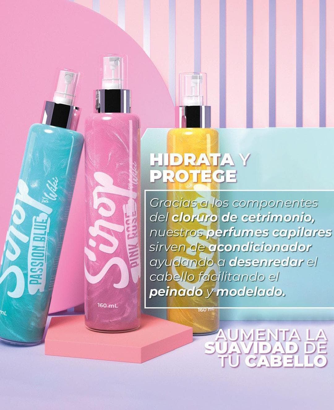 Sirop Perfume Capilar X3 - Fragancia Duradera