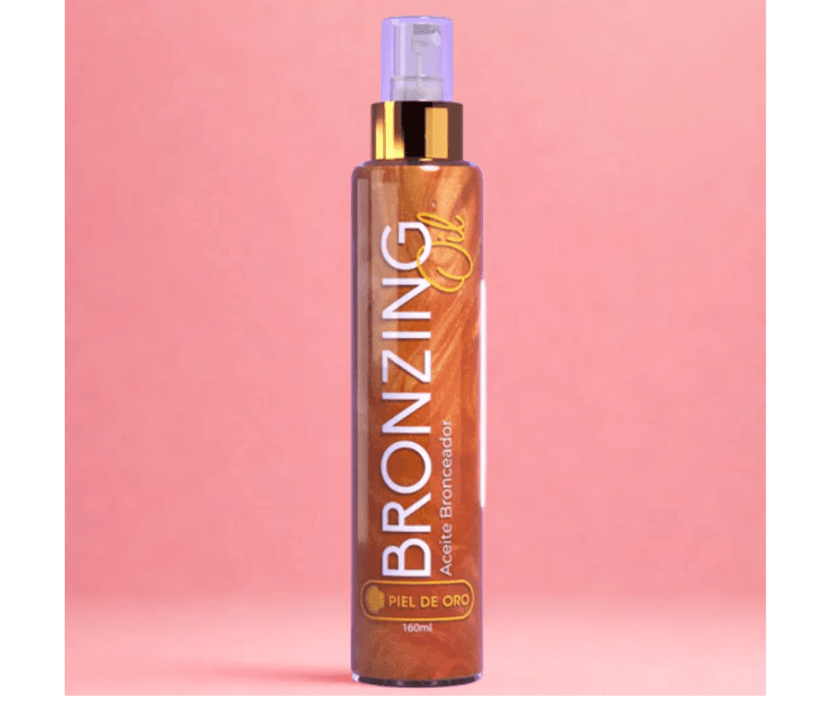 Aceite Bronceador Luminoso - Bronceado Rápido e Hidratante