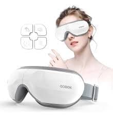 Masajeador Inteligente de Ojos Pro — Alivio Térmico y Relax con Bluetooth