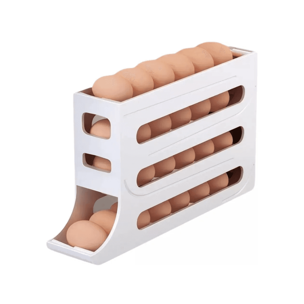 Organizador de 30 Huevos Pro — Almacenamiento Seguro y Compacto