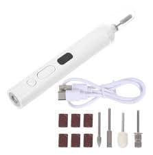 Pulidor de Uñas Digital Pro — Set Manicure y Pedicure 2 en 1 Recargable