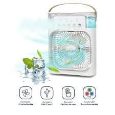 Ventilador Humidificador 2 en 1 — El Clima Perfecto en tu Escritorio
